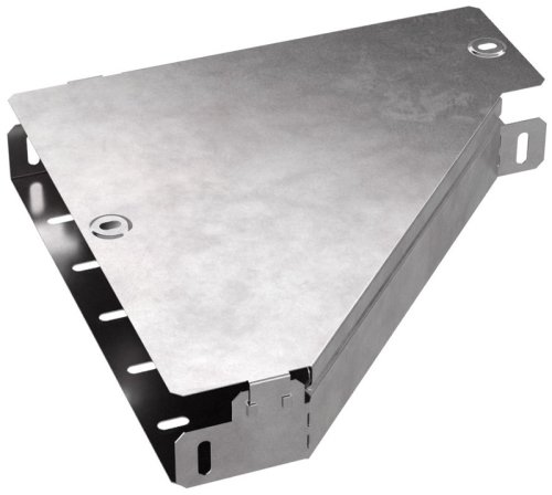 Переходник левый для лотка с крышкой Промрукав Стандарт 300х100х50 фото Переходник левый для лотка с крышкой Промрукав Стандарт 300х100х50 картинка